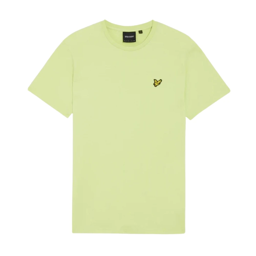 Lyle & Scott Uomo Beige T-Shirt Plain - Immagine 2