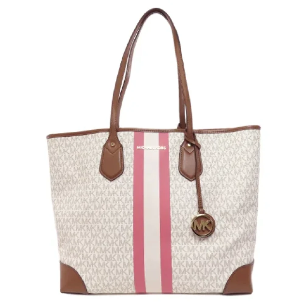Michael Kors Pre-owned Plastic shoulder-bags White Dames