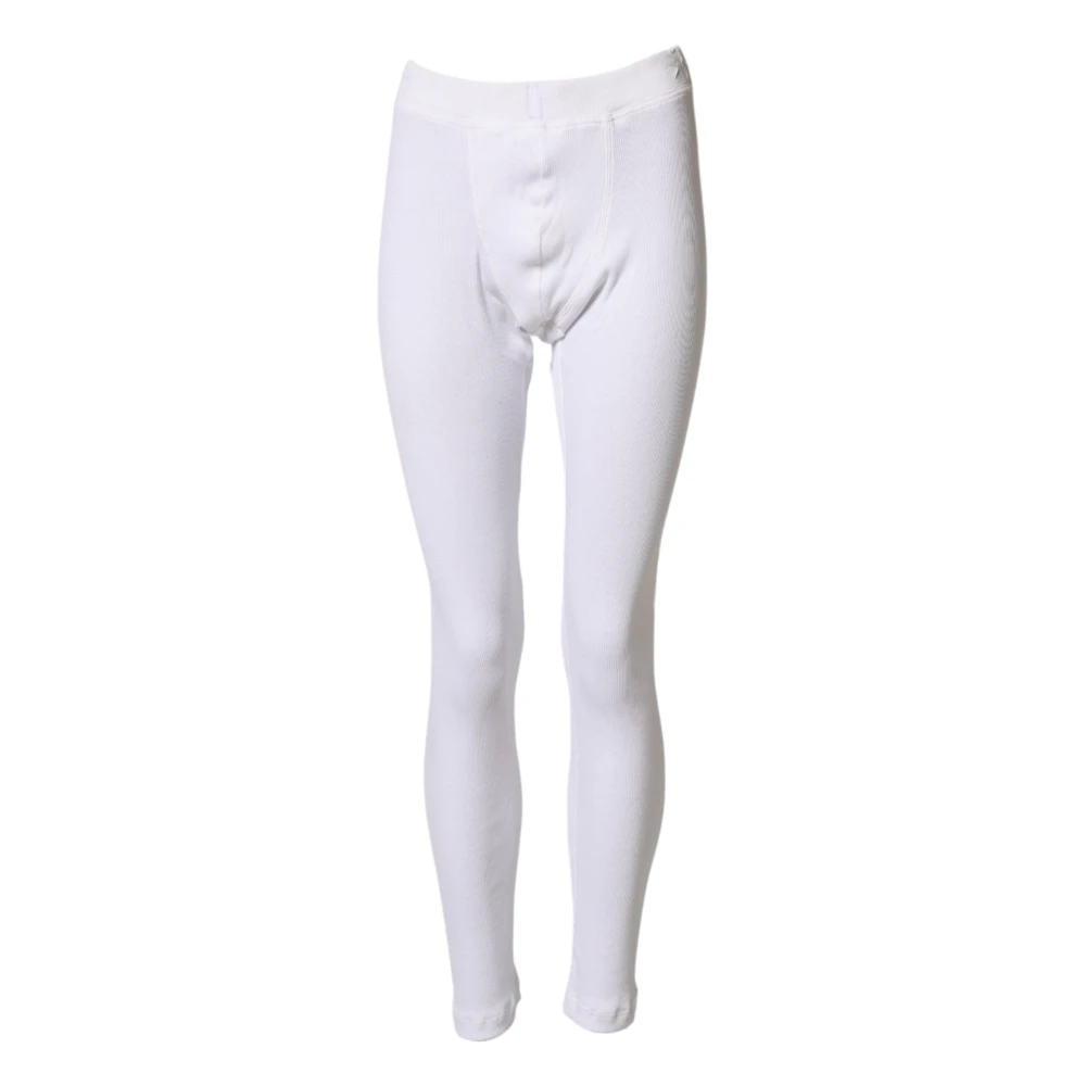Dolce & Gabbana Donna Bianco - Leggings Pants - Trousers - M