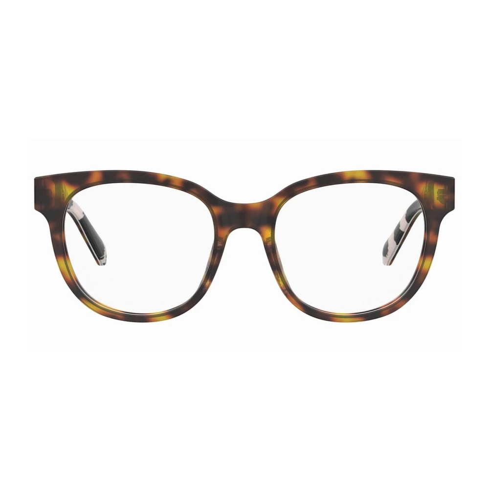 Love Moschino Bruine Acetaatbrilmonturen voor dames Brown Dames