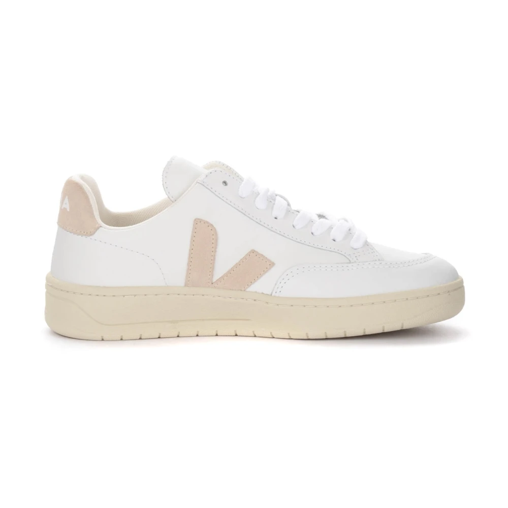 Veja Men's White V-12 Leather Sneaker Size 10 Uk
