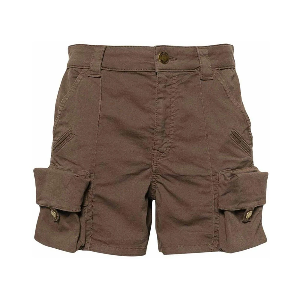 Pinko Women's Brown Casual Shorts - Casual Shorts - Xs - Shorts