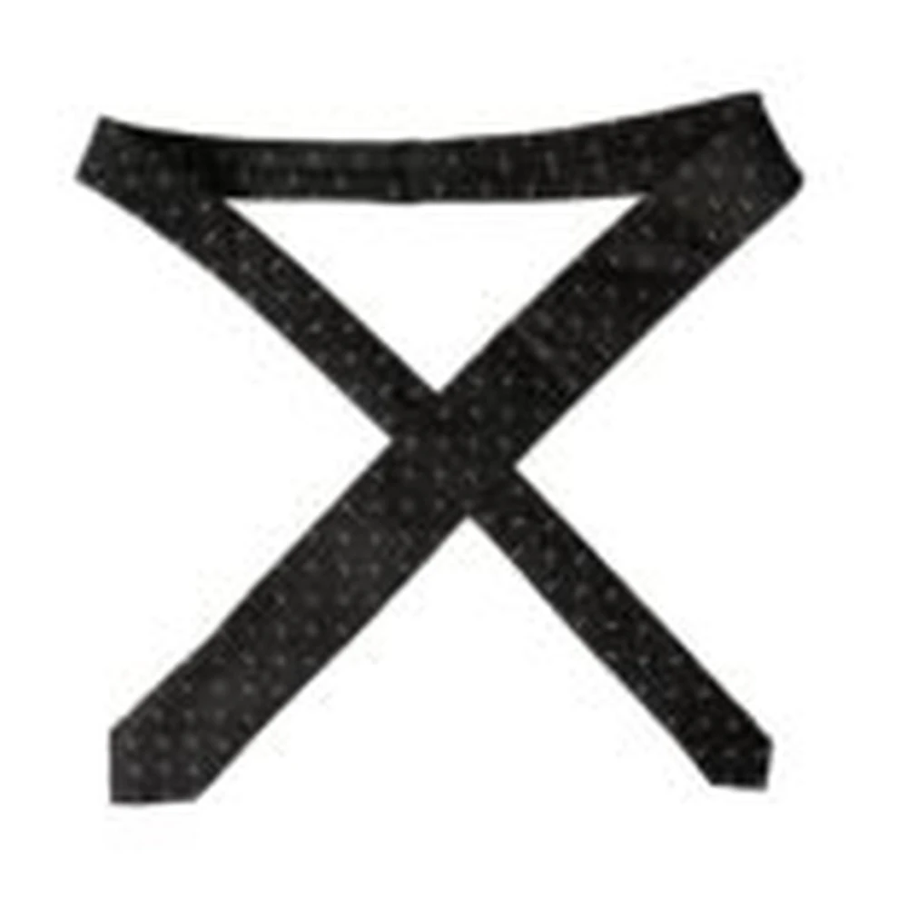 Dolce & Gabbana Zijden Logoslips Zwart Italiaanse Stijl Black Heren