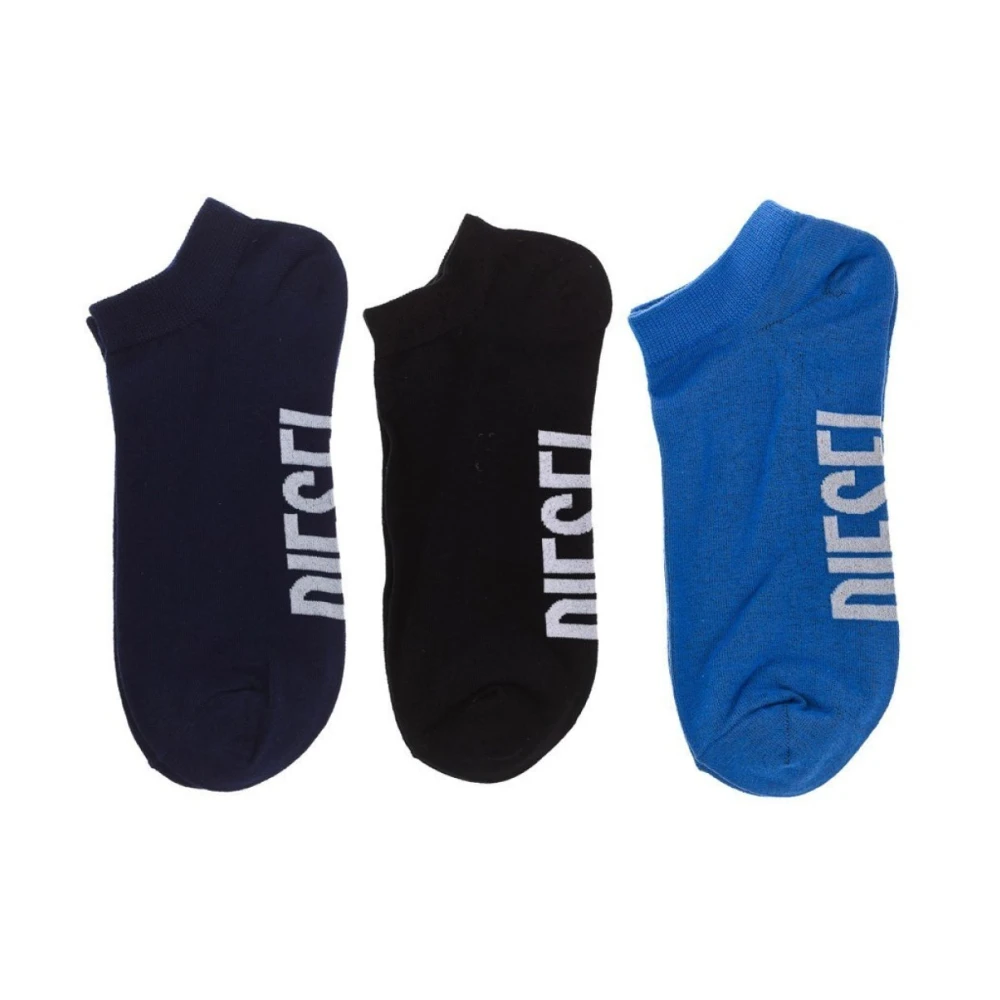 Diesel Ademend Comfort Pak 3 Sokken Multicolor Heren