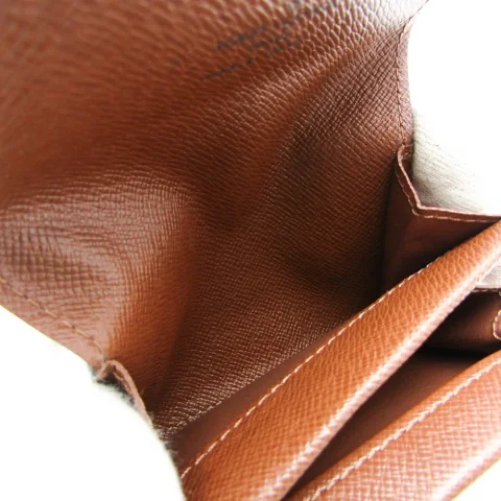 Louis Vuitton Vintage Pre-owned Canvas wallets Brown Dames