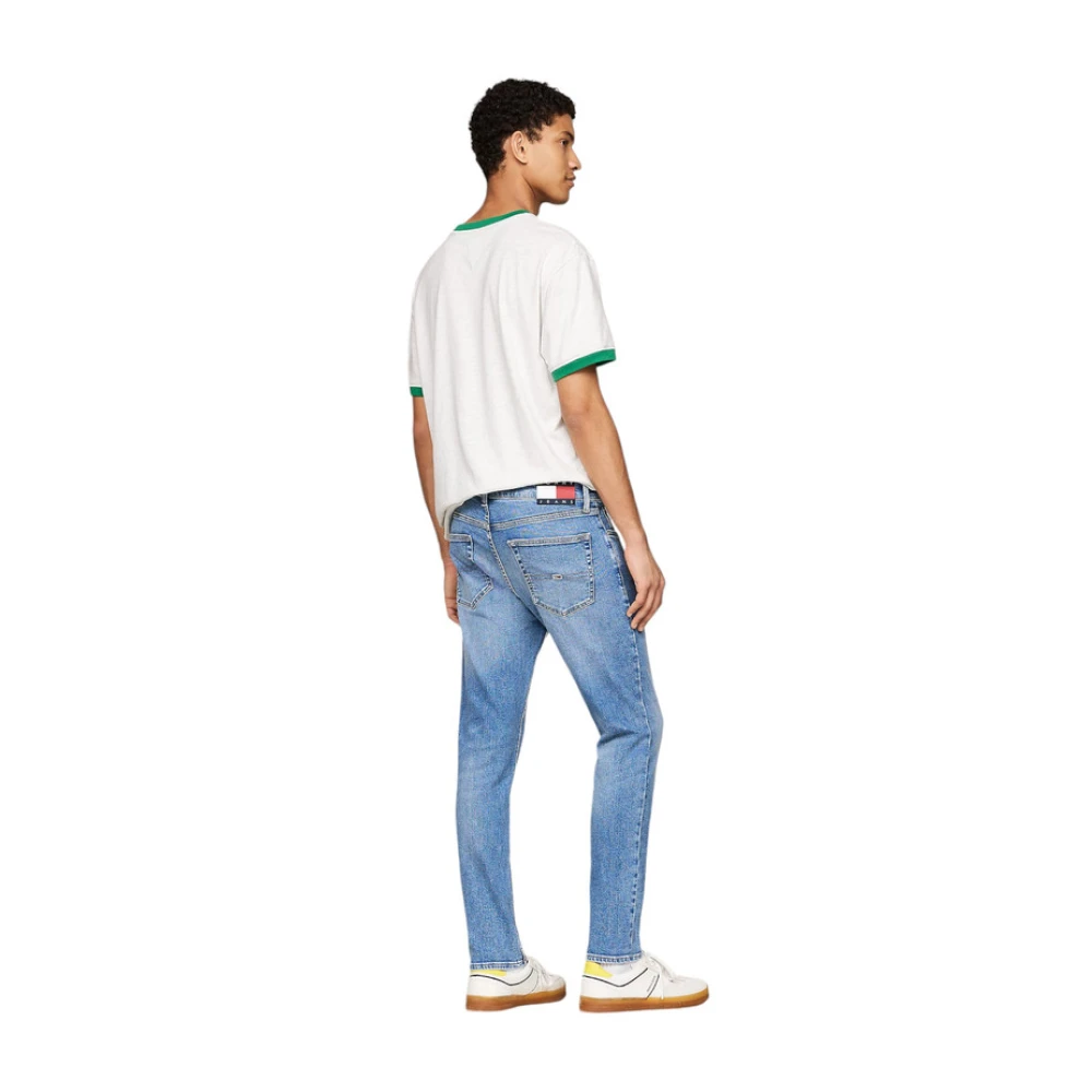 Tommy Jeans Slim-fit Denim Broek Blue Heren