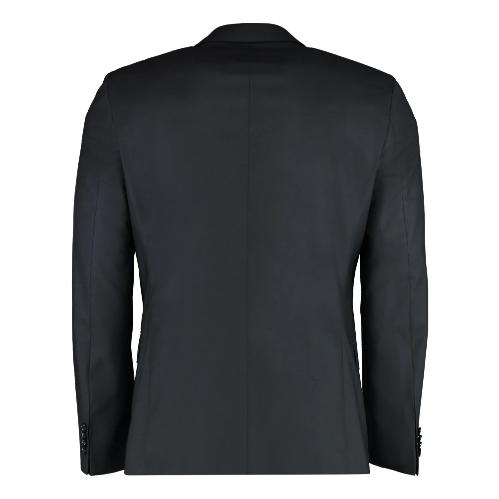 Hugo Boss Slim Fit Wollen Pak Set Blue Heren