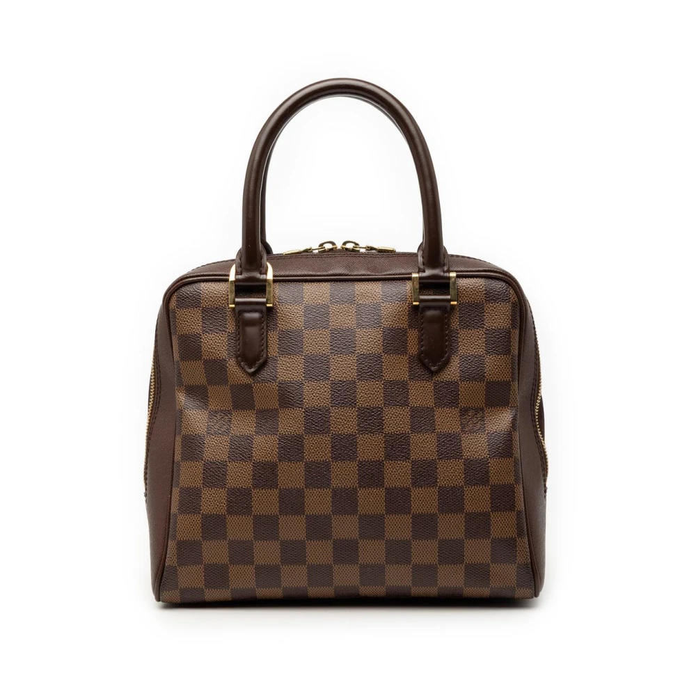 Louis Vuitton Vintage Women's Brown Pre-Owned Carryall Satchel