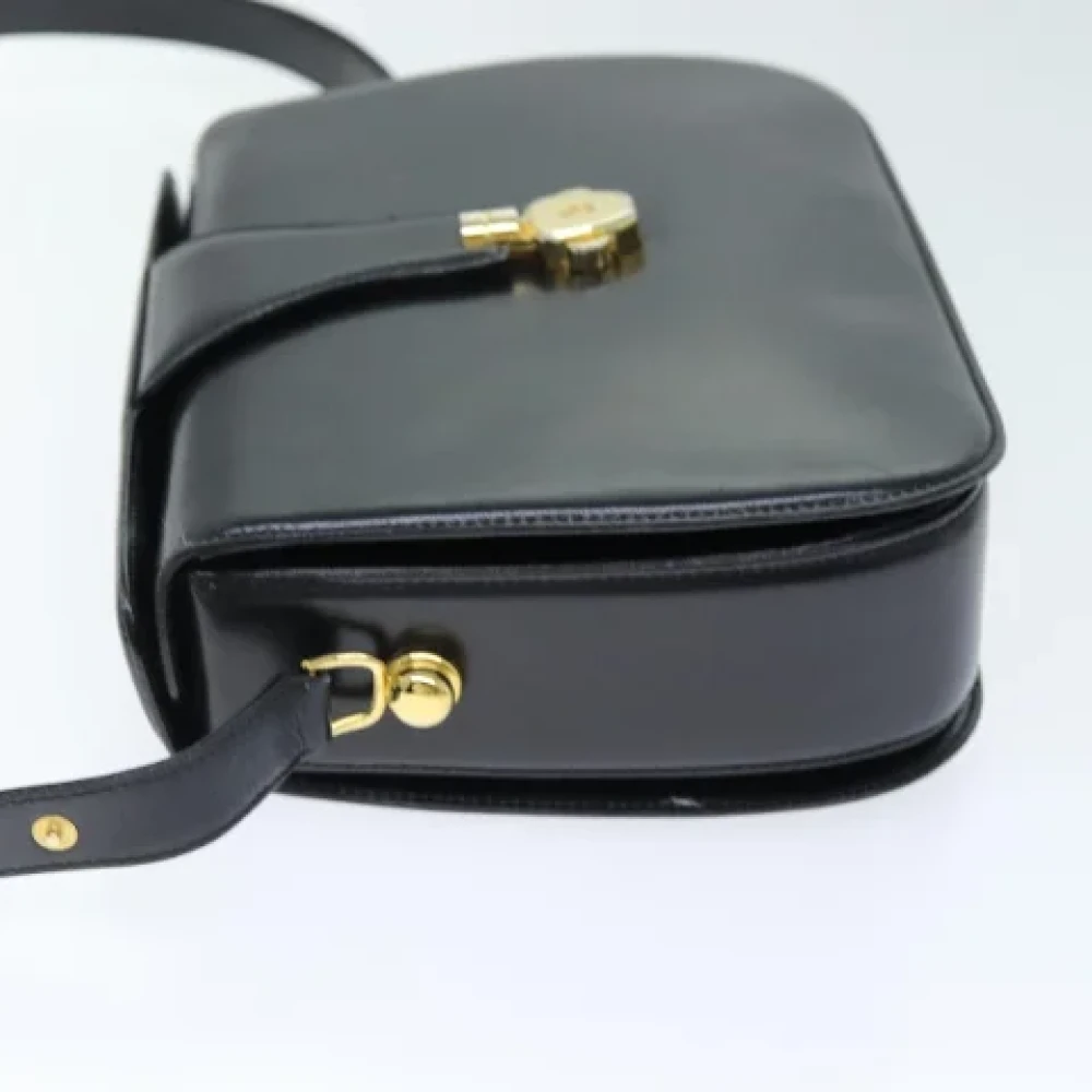 Bally Pre-owned Leather shoulder-bags Black Dames