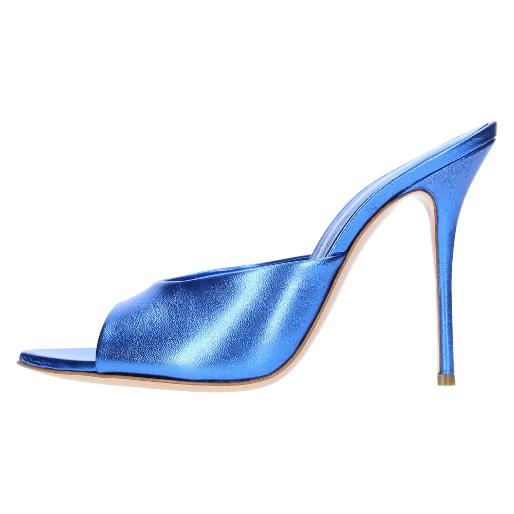 Casadei Scarlet-Ilary Leren Mules