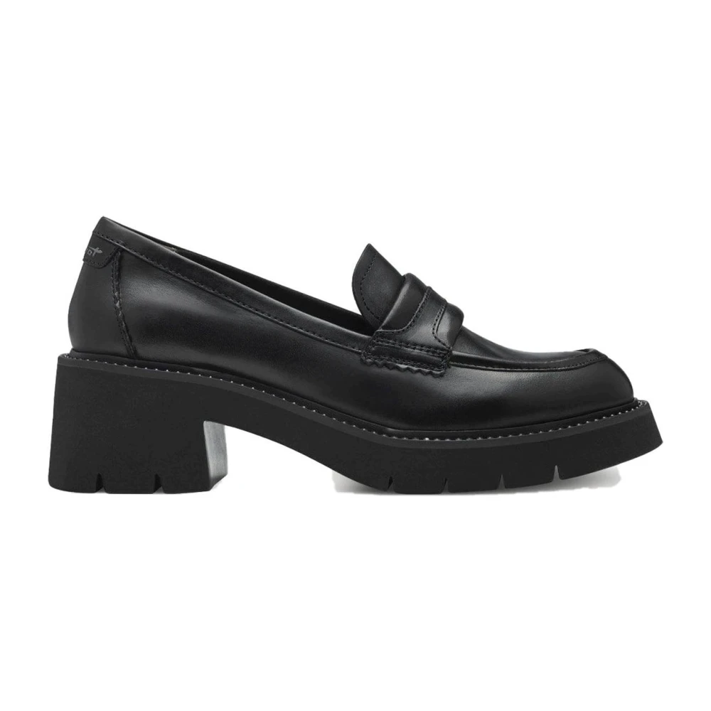 Tamaris Women's Black Classic Closed Loafers - Pumps - 5 Uk - Shoes
