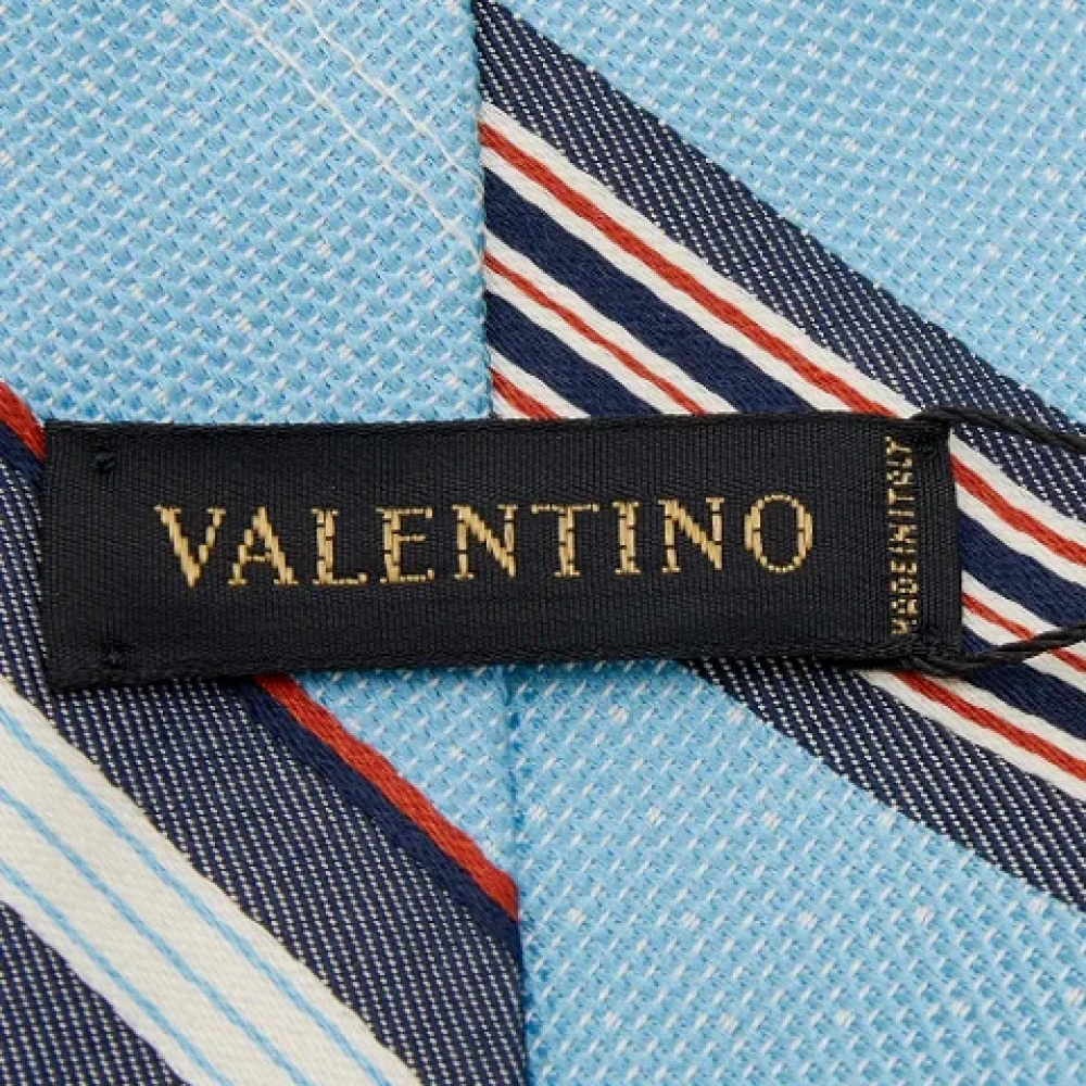 Valentino Vintage Pre-owned Cotton home-office Blue Heren