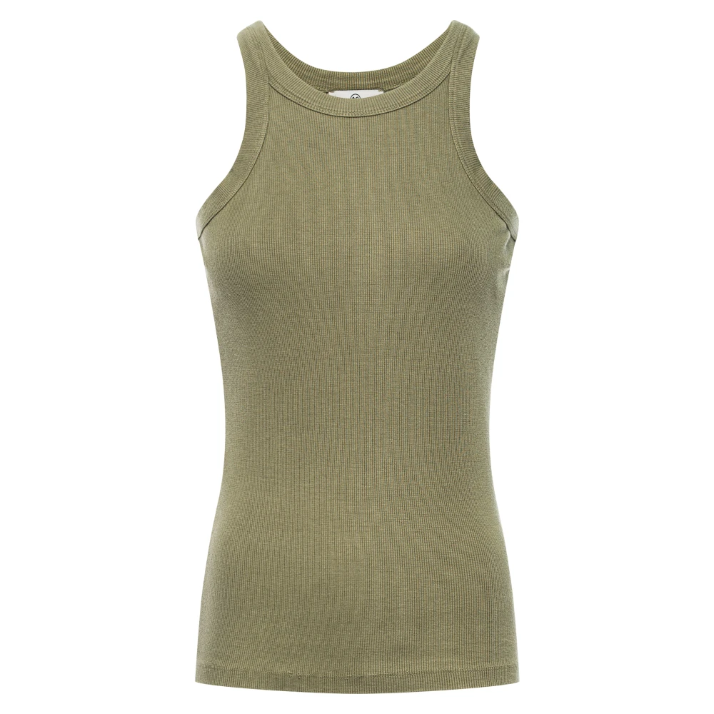 Adriano goldschmied Sleeveless Tops Green Dames