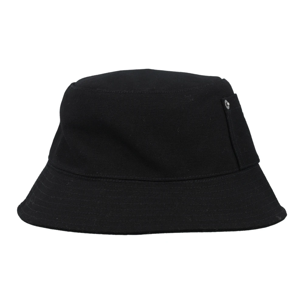 A.p.c. Zwarte Katoenen Bucket Hat Black Heren