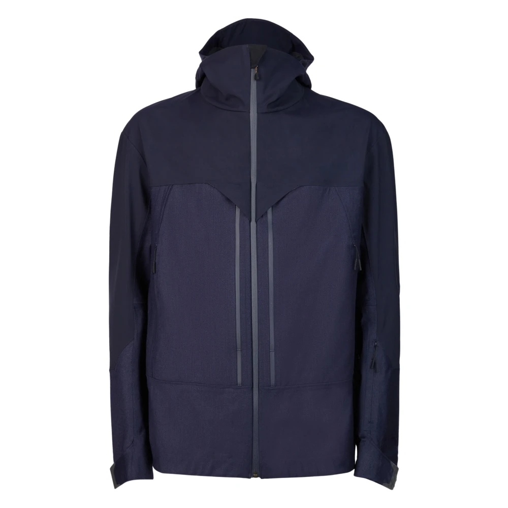 Sease Navy Blue Shell Jacket Blue Heren