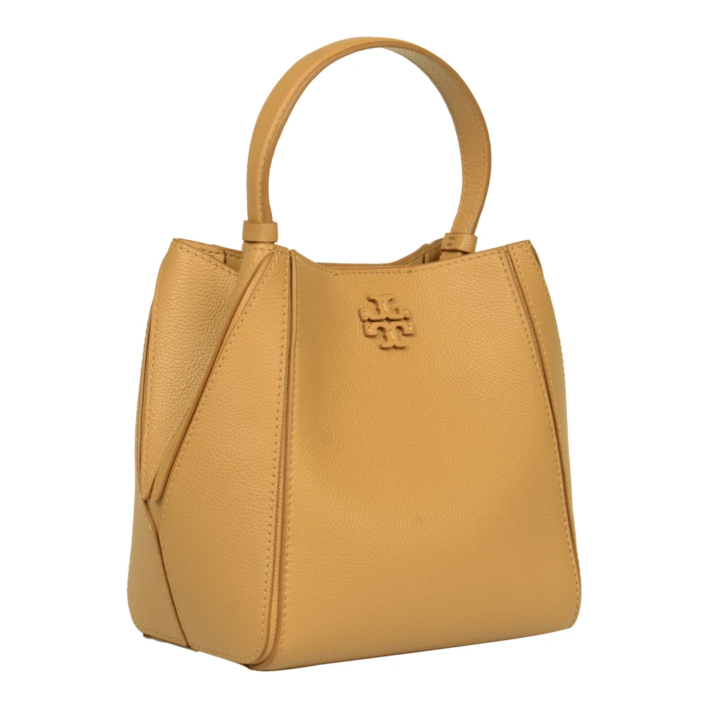 TORY BURCH Kleine emmer tas voor vrouwen Brown Dames