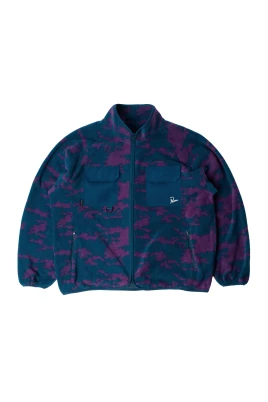 Lila Darwin Camo Fleecejacka