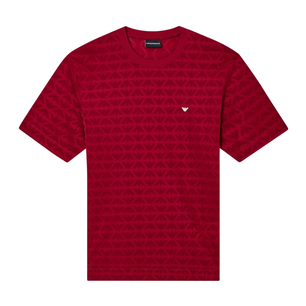 Emporio Armani Uomo Rosso Top, M, New,