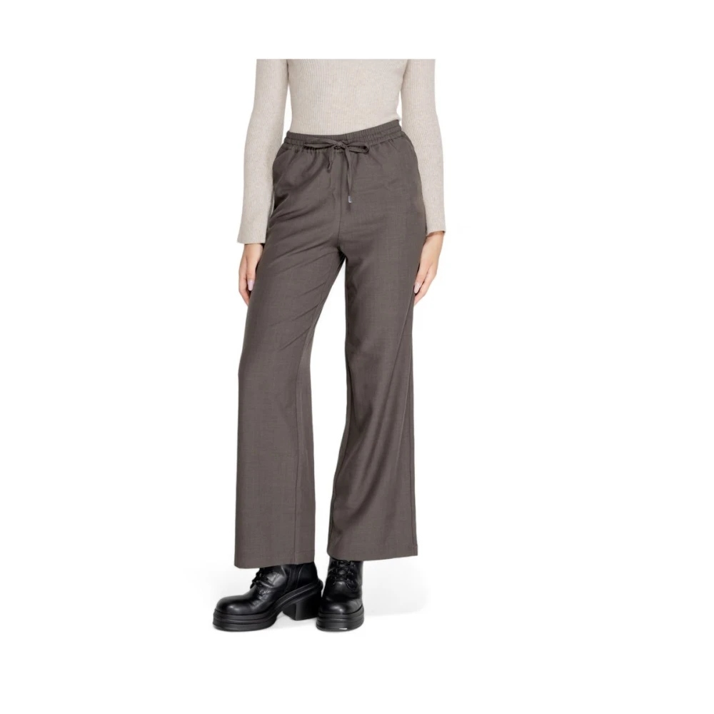 Only Grijze Polyester Jeans & Broek Collectie Gray Dames