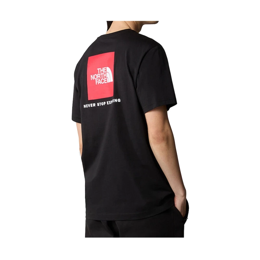 The North Face Korte Mouw Redbox Tee Black Heren