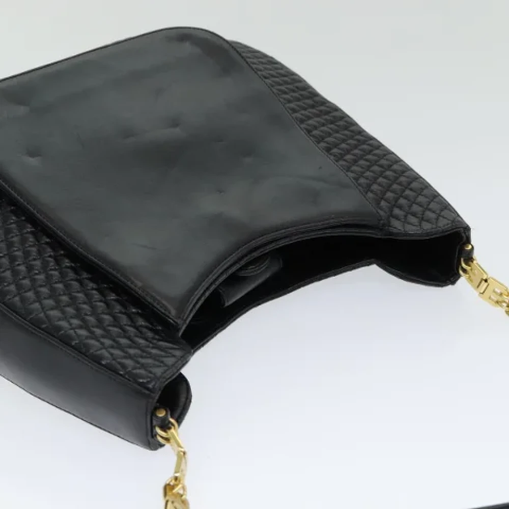 Bally Pre-owned Leather shoulder-bags Black Dames