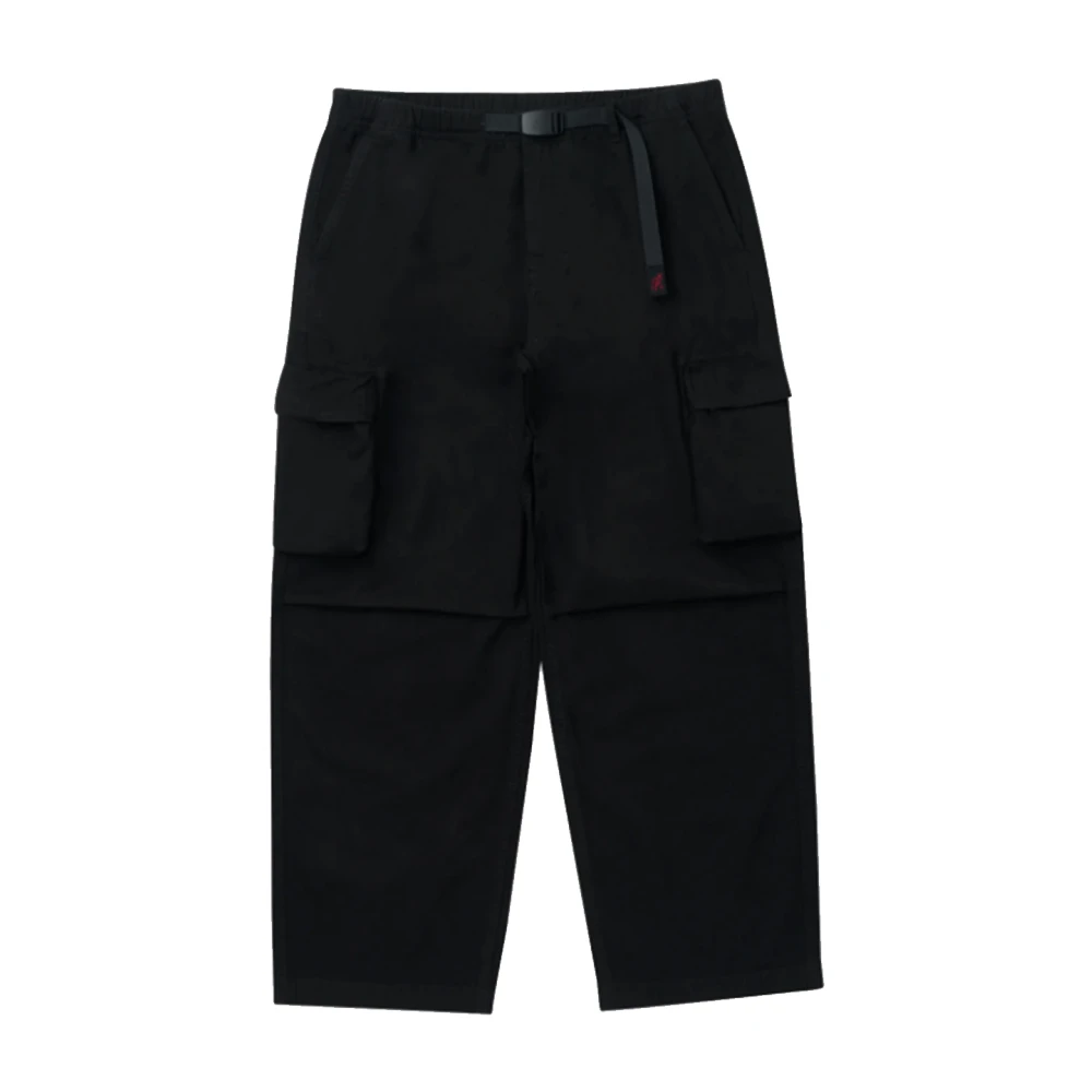 Gramicci Men's Black Straight Trousers, Xs, Cargo Rig In
