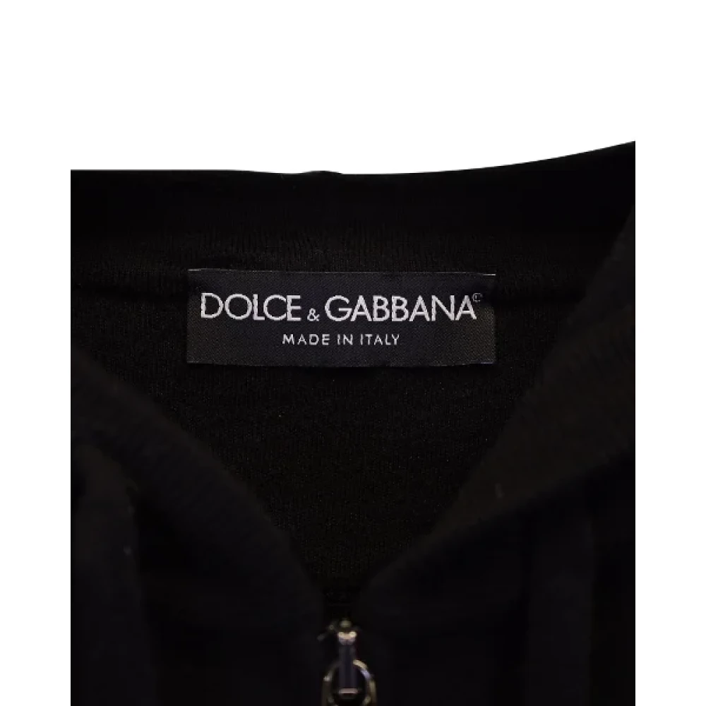 Dolce & Gabbana Pre-owned Cashmere tops Black Dames
