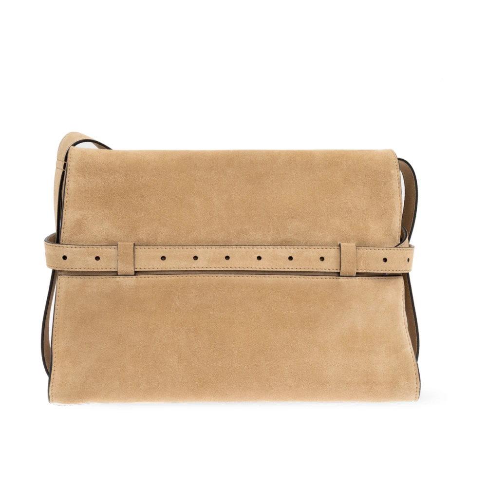 Moschino Suède schoudertas Beige Dames