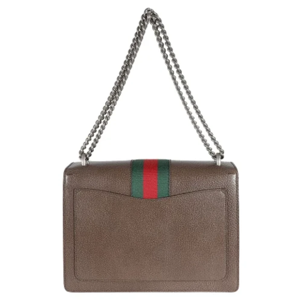 Gucci Vintage Pre-owned Canvas gucci-bags Brown Dames
