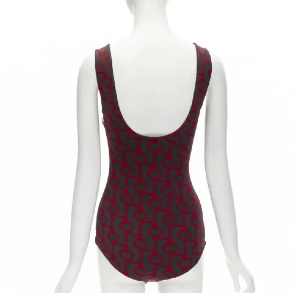 Prada Vintage Pre-owned Fabric tops Red Dames