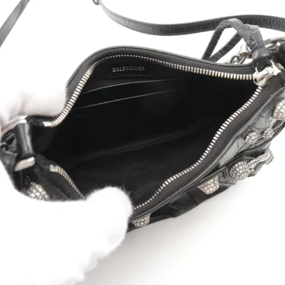 Balenciaga Vintage Pre-owned Leather balenciaga-bags Black Dames
