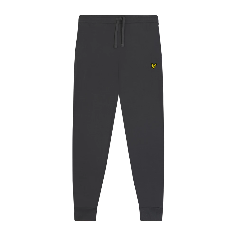 Lyle & Scott Men's Gray Mid Bottoms Skinny Sweatpant