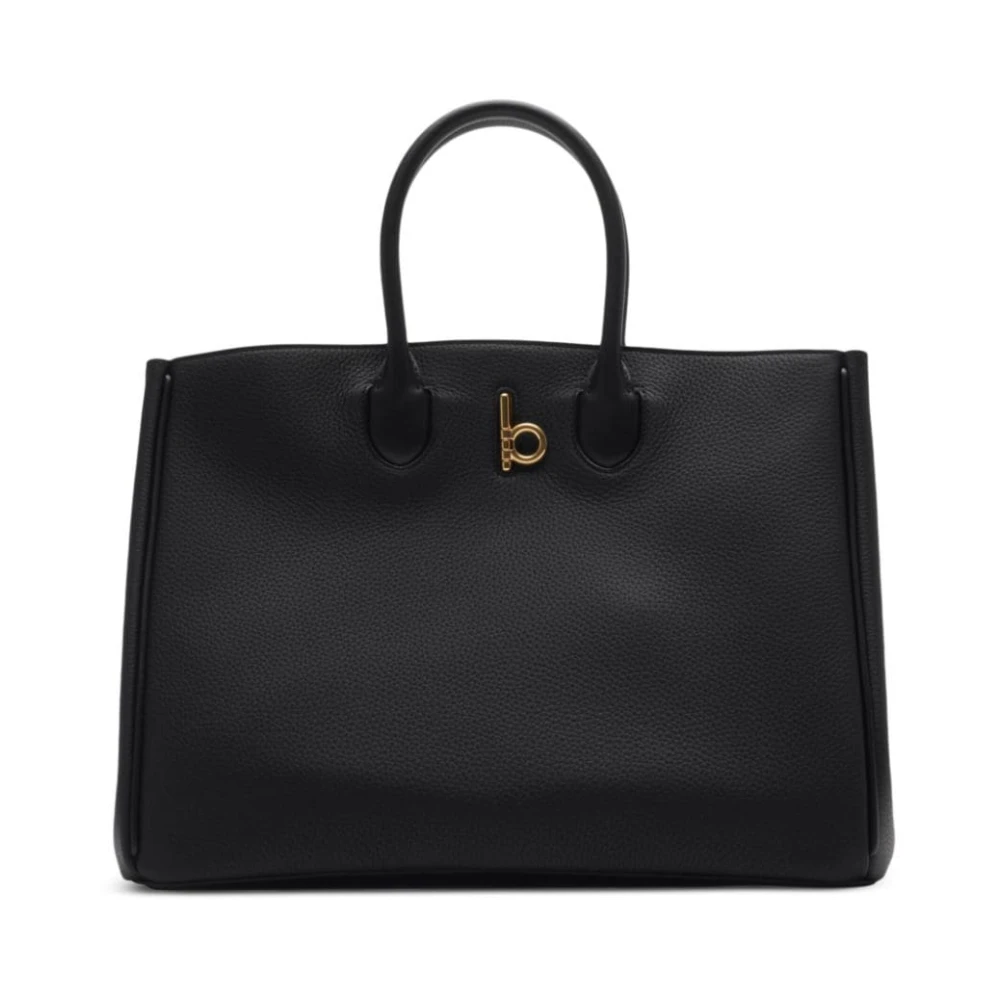Burberry Zwarte Rocking Horse Tote Tas Black Dames
