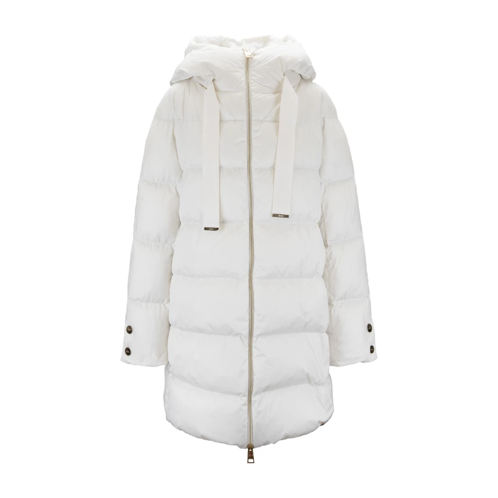 Herno - Coats > Parkas - White - Herno - Modalova