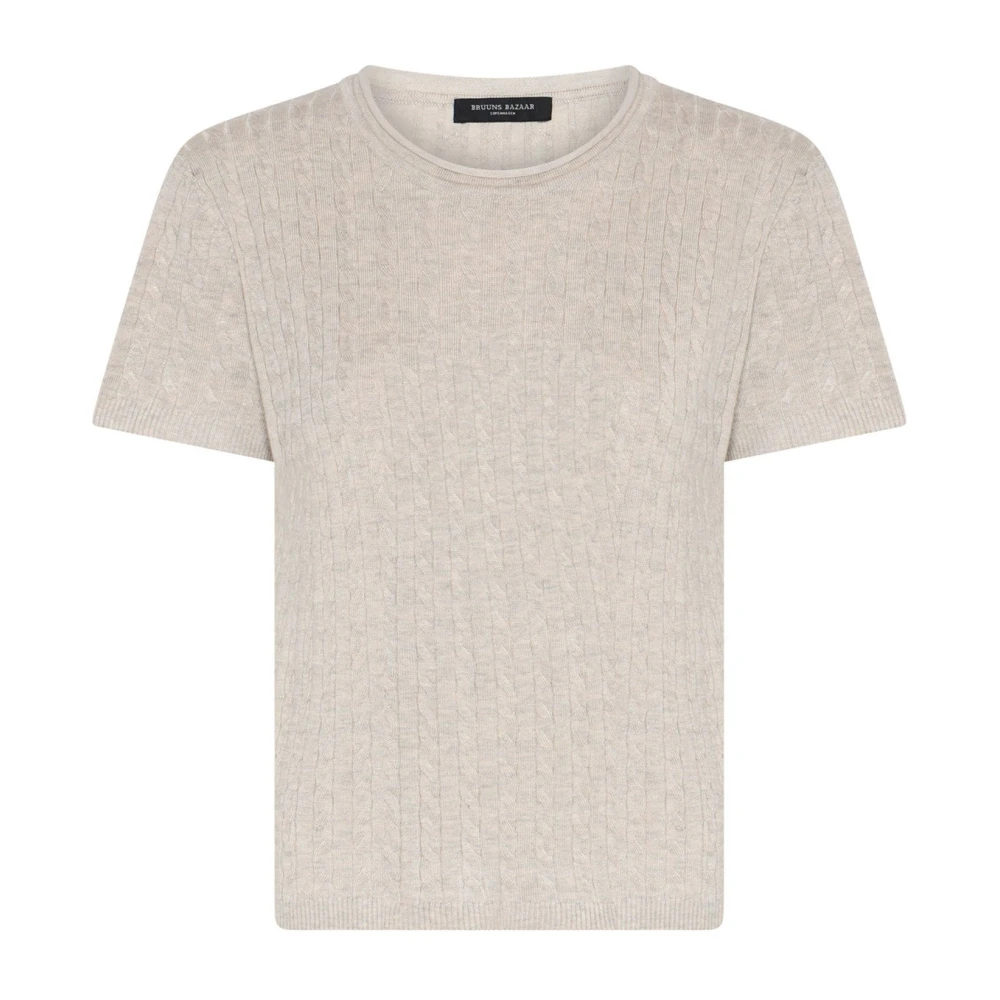 Bruuns Bazaar Women's Beige Anemone Bb Glady Knit - Xl - Knitwear