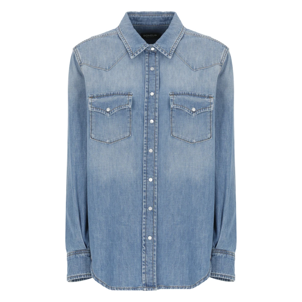 Blouses & Shirts > Denim Shirts - - Dondup - Modalova