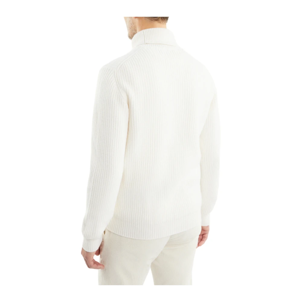Fay Witte Sweater Collectie White Heren
