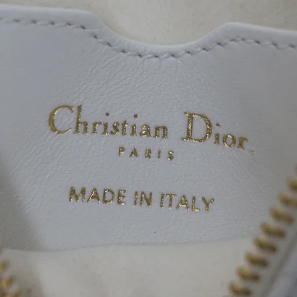Dior Vintage Pre-owned Leather dior-bags White Dames