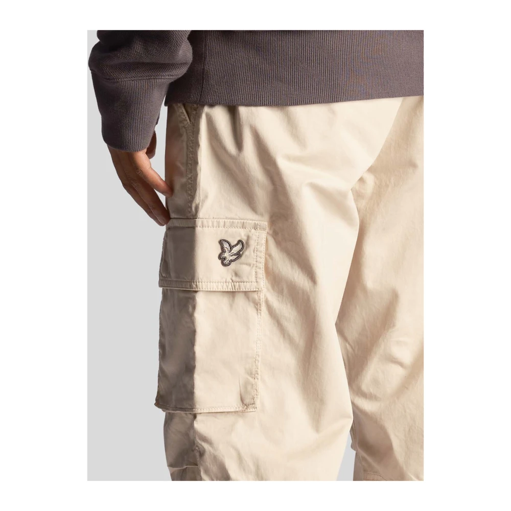 Lyle & Scott Cargo Articulated Broek Beige Heren