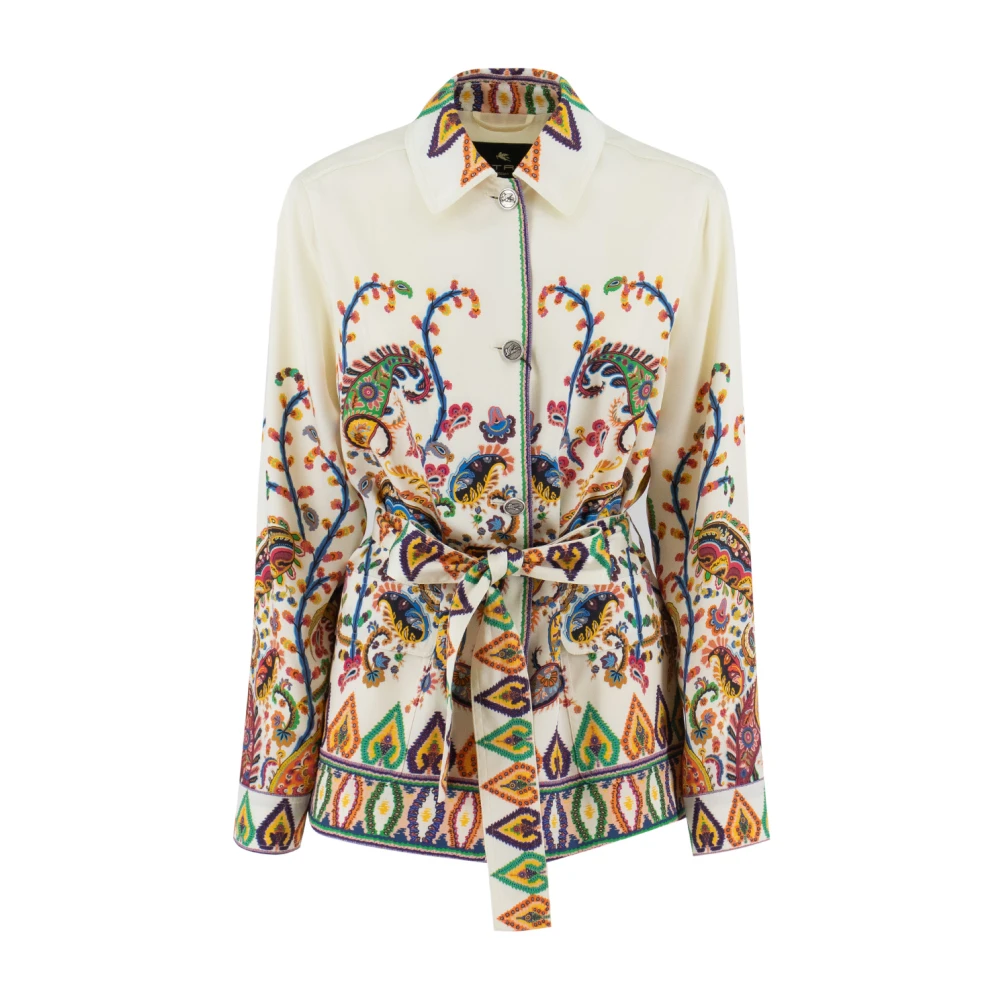 Etro Vrouw Multicolor Jassen Dames, Veelkleurig, M, Jacket