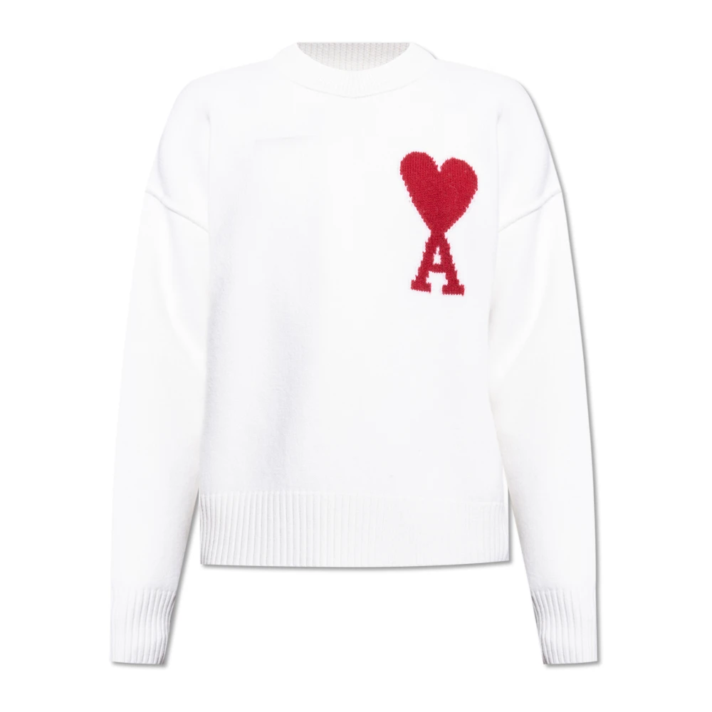 Knitwear > Round-neck Knitwear - - Ami Paris - Modalova