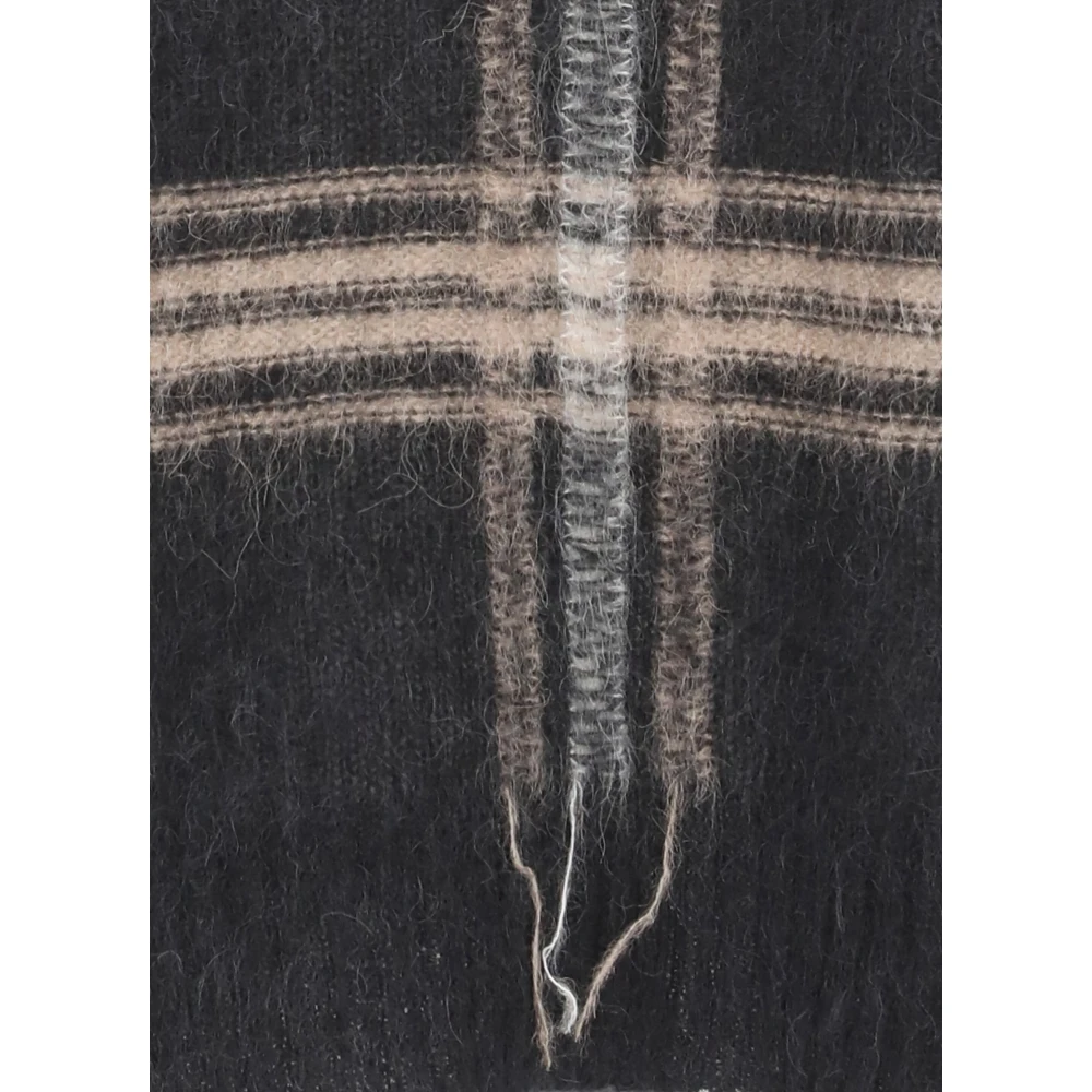 Kangra Zwarte Kasjmier Alpaca Trui Vrouwen Black Dames