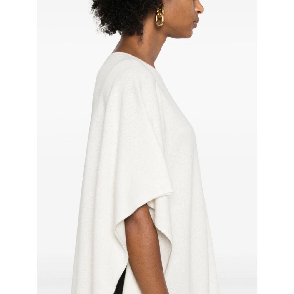 Fabiana Filippi Wit Outerwear Aw24 White Dames