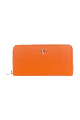 orange-eco-leather-zip-around-wallet