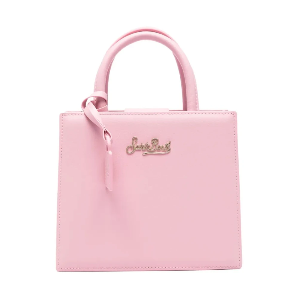Mc2 Saint Barth Women's Pink Handbags, One Size, Shop Bag Mini