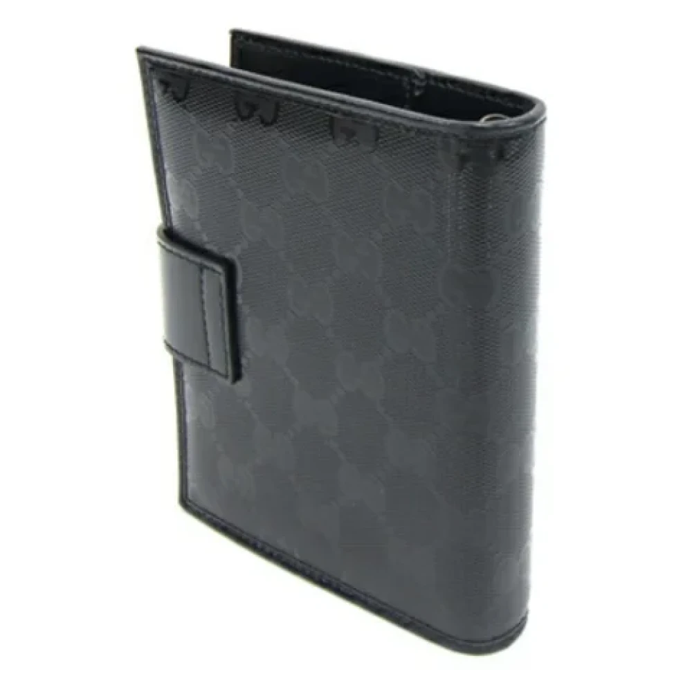 Gucci Vintage Pre-owned Leather home-office Black Dames