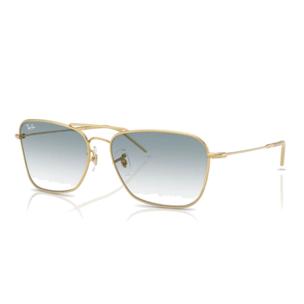 Ray-Ban Unisex Yellow Sunglasses, 58 Mm, Caravan Reverse Sunglasses
