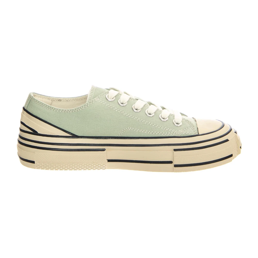 Jeffrey Campbell Endorphin Canvas Sneaker Dames Schoenen Groen