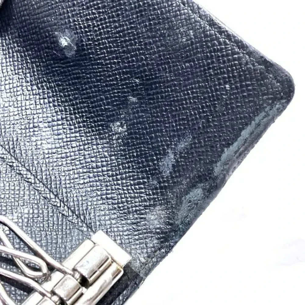 Louis Vuitton Vintage Pre-owned Canvas key-holders Black Dames