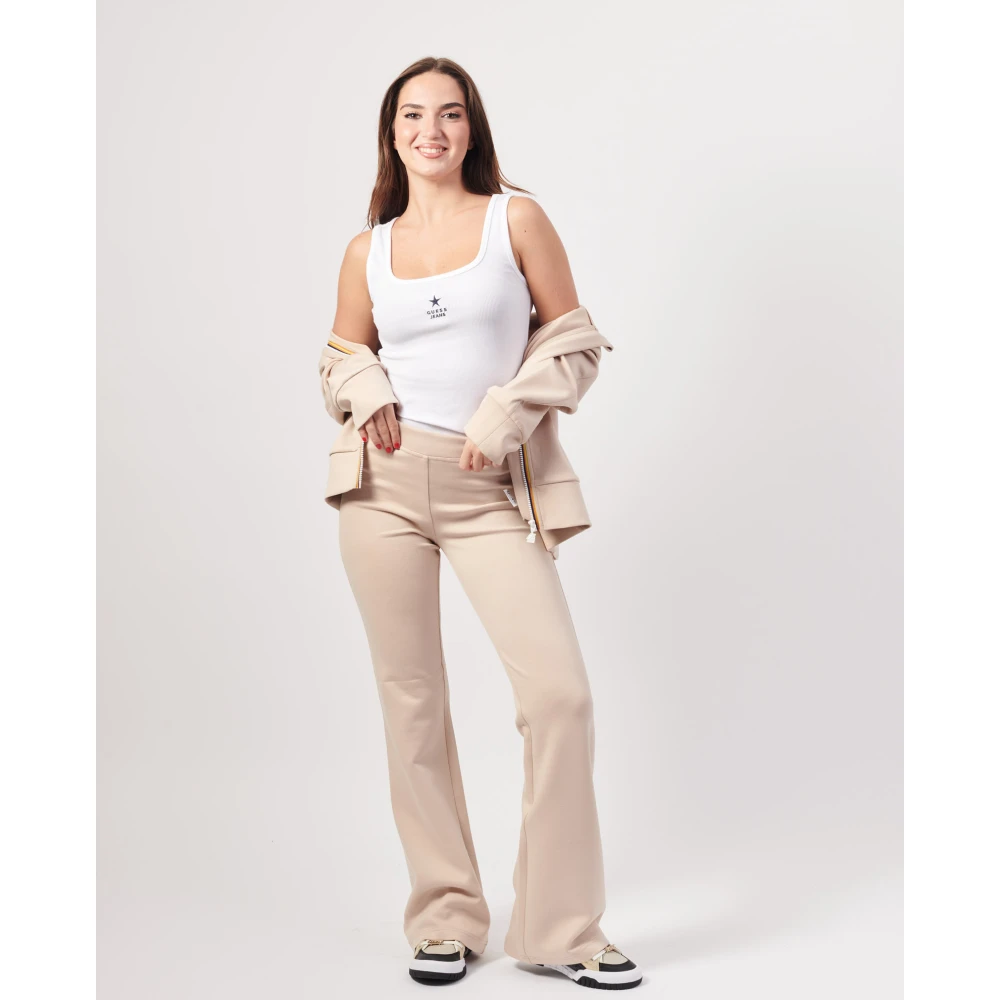 K-way Roze Korte Rits Sweater Alara Pink Dames